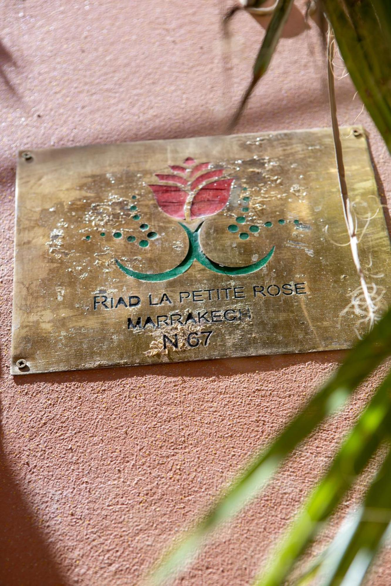 Riad Petite Rose Marakéš Exteriér fotografie